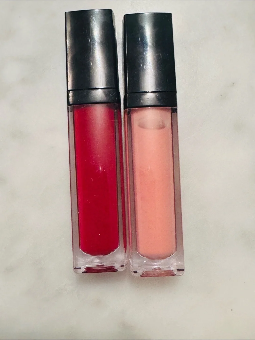 Macy's Lip Gloss Duo in Soft Pink and True Red